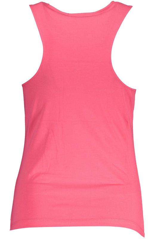 Pink Cotton Women Top