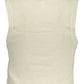 Beige Cotton Women Top