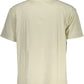 Beige Cotton Men T-Shirt