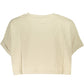 Beige Cotton Women Top