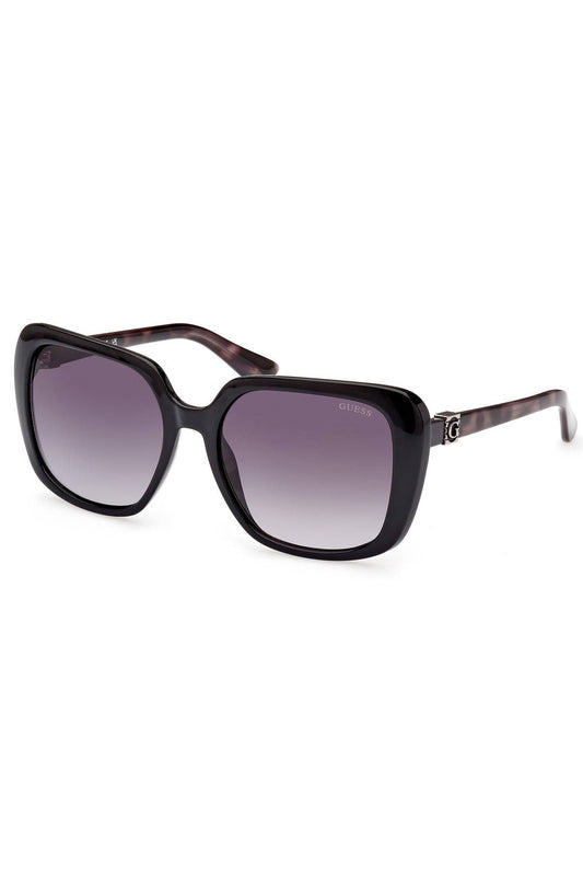 Black Plastic Women Sunglass