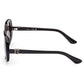 "Black Plastic Women Sunglass"