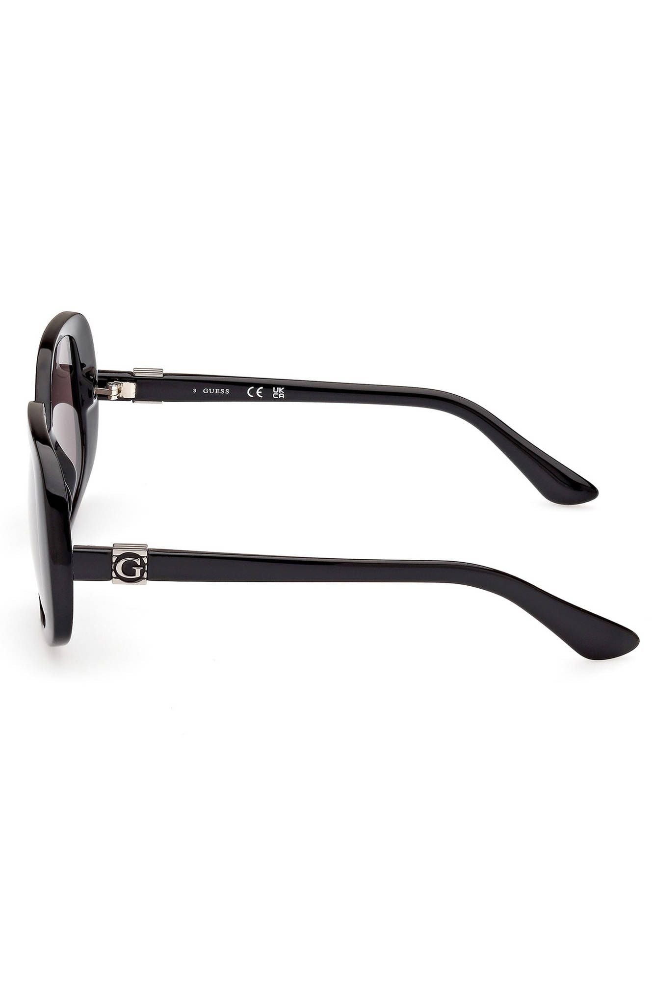 "Black Plastic Women Sunglass"