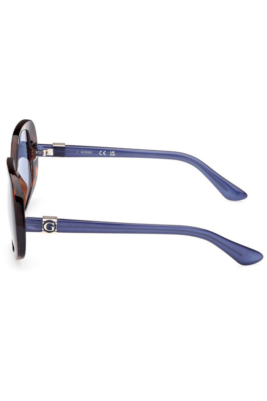 Brown Plastic Women Sunglass
