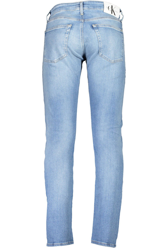 Blue Cotton Men Jeans