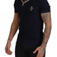 Elegant Silk-Blend Polo T-Shirt