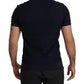 Elegant Silk-Blend Polo T-Shirt