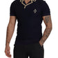 Elegant Silk-Blend Polo T-Shirt