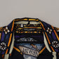 Elegant Multicolor Silk Men's Shirt
