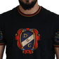 Elegant Crew Neck Logo Tee