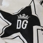 Elegant Star-Printed Crew Neck Tee