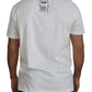 Elegant White Baroque Cotton Tee