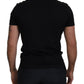 Elegant Short Sleeve Crown Emblem Tee