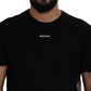 Elegant Camo Patch Crew Neck Tee