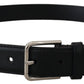 Elegant Dual-Tone Leather Belt