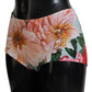 High-Waist Floral Bikini Bottom - Sizzle in Style