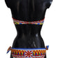 Chic Multicolor Two-Piece Bikini Swimwear
