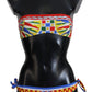 Chic Multicolor Two-Piece Bikini Swimwear