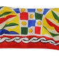 Multicolor Sicilian Carretto Print Bikini Top