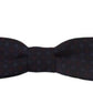 Elegant Silk Blue Bow Tie