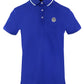 Ocean Blue Casual Polo Shirt - Light Cotton Blend