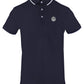Navy Blue Comfort Polo - Soft Cotton Blend