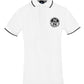 Classic White Piqué Polo Shirt with Chest Logo