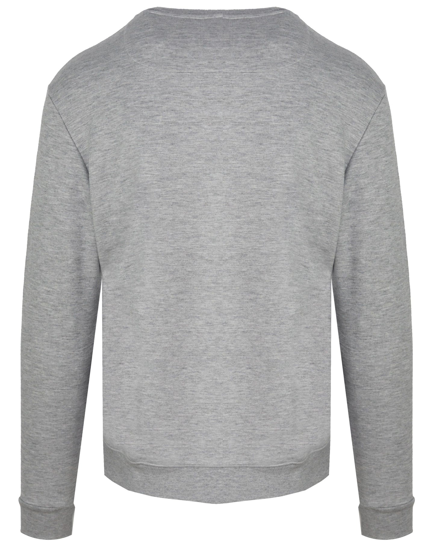 Melange Grey Crewneck Logo Sweatshirt