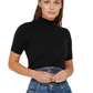 Elegant Turtleneck Sweater with Embroidered Logo