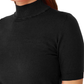 Elegant Turtleneck Sweater with Embroidered Logo