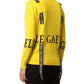 Chic Wool-Blend Logo Sweater with Unique Inlays