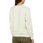 Chic Contrasting Logo Crewneck Sweater