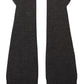 Elegant Gray Elbow Length Fingerless Gloves