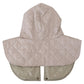 White Quilted Whole Head Wrap One Size Nylon Hat