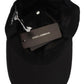 Timeless Black Cotton Baseball Cap