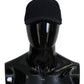 Elegant Dark Blue Cotton Baseball Hat