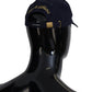 Elegant Dark Blue Baseball Cap