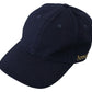 Elegant Dark Blue Baseball Cap