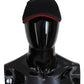 Sleek Black Cotton Baseball Hat