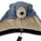 Stunning Italian Whole Head Hat in Blue