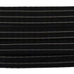 Black White Stripes Elastic Ear Strap One Size Face Mask