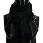 Black Green Knitted Men Neck Wrap Shawl Scarf
