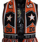 Multicolor DG Logo Printed Men Neck Wrap Shawl Scarf