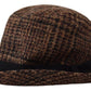 Elegant Brown Fedora Hat - Winter Chic Accessory