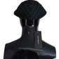 Elegant Black and White Newsboy Hat