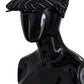 Chic Black and White Newsboy Cap