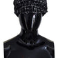 Chic Black Cabbie Hat with Luxurious Blend