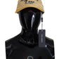 Elegant Striped Cotton Baseball Cap