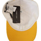 Elegant Striped Cotton Baseball Cap