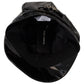 Elegant Black Leather Cabbie Hat